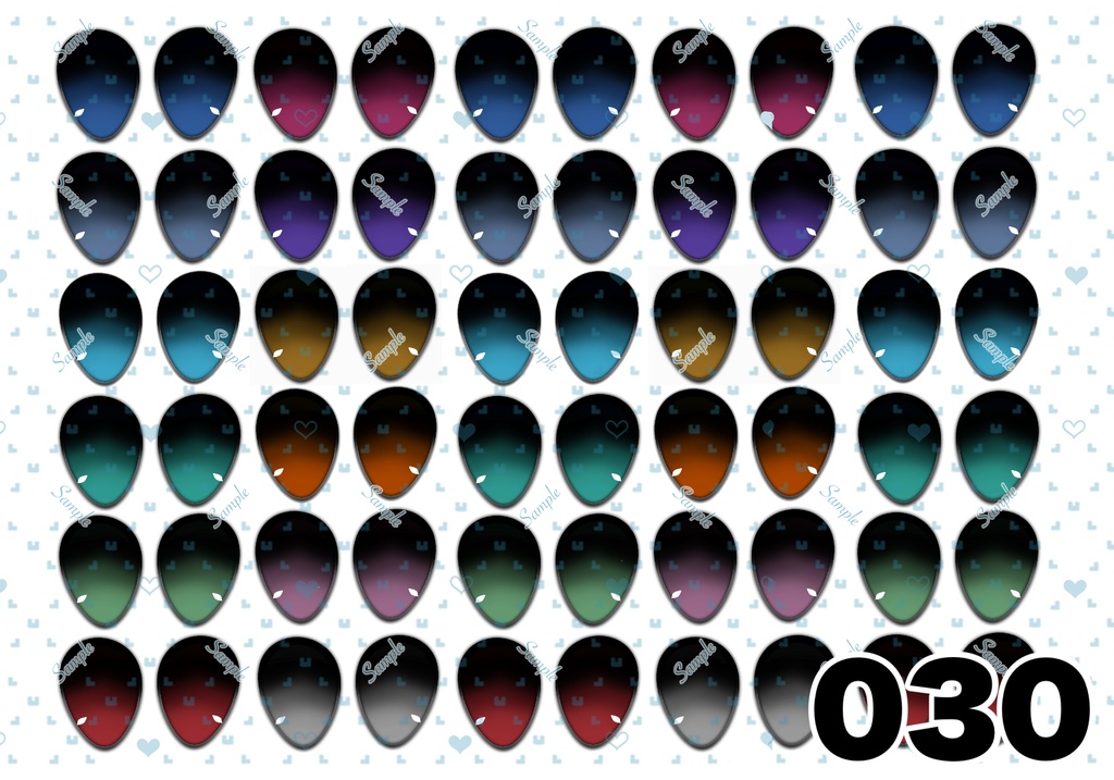 ⚠️規約更新⚠️【5/6更新】ドールアイ 虹彩データ L版サイズ