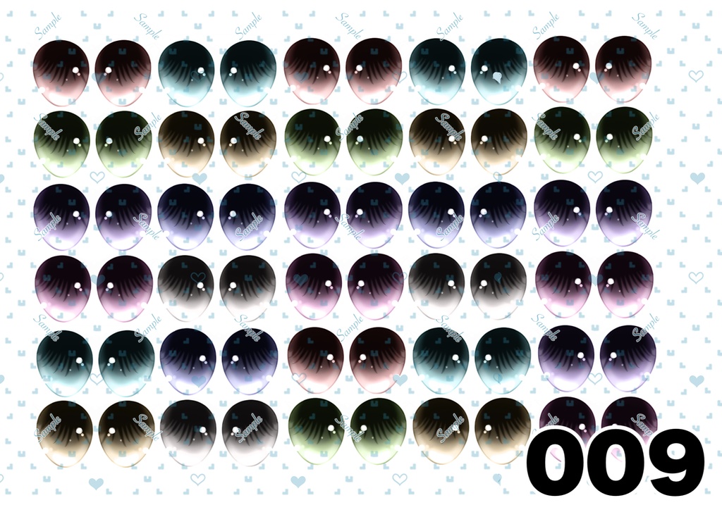 ⚠️規約更新⚠️【5/6更新】ドールアイ 虹彩データ L版サイズ