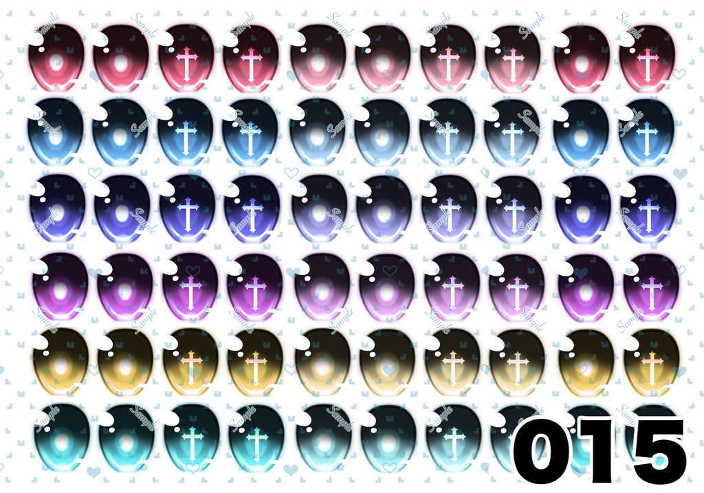 ⚠️規約更新⚠️【5/6更新】ドールアイ 虹彩データ L版サイズ