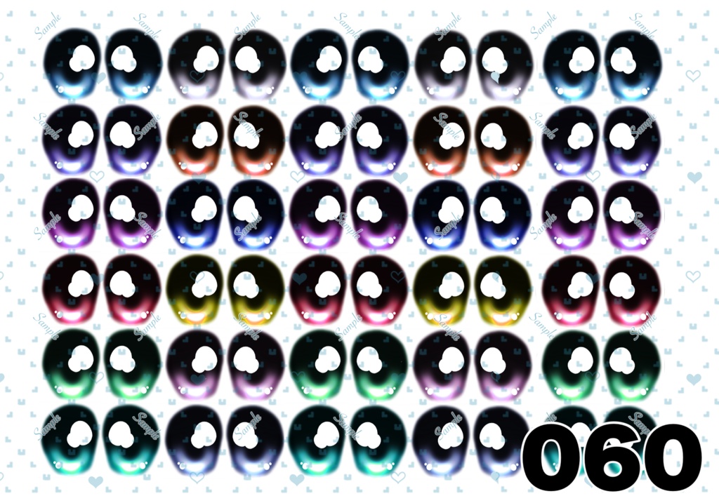 ⚠️規約更新⚠️【5/6更新】ドールアイ 虹彩データ L版サイズ