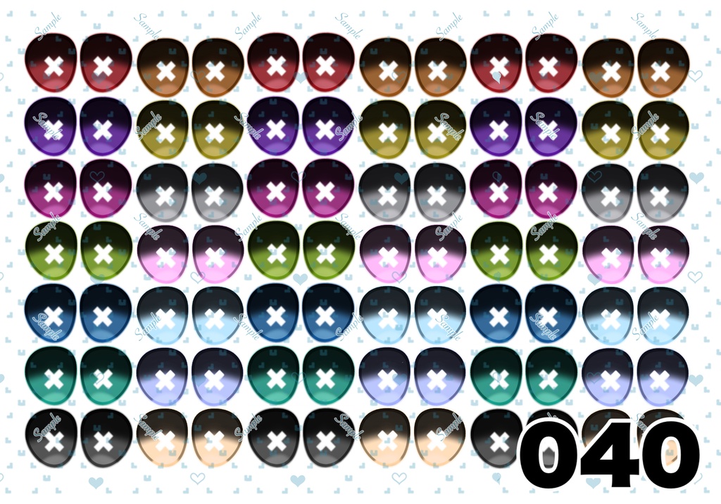 ⚠️規約更新⚠️【5/6更新】ドールアイ 虹彩データ L版サイズ