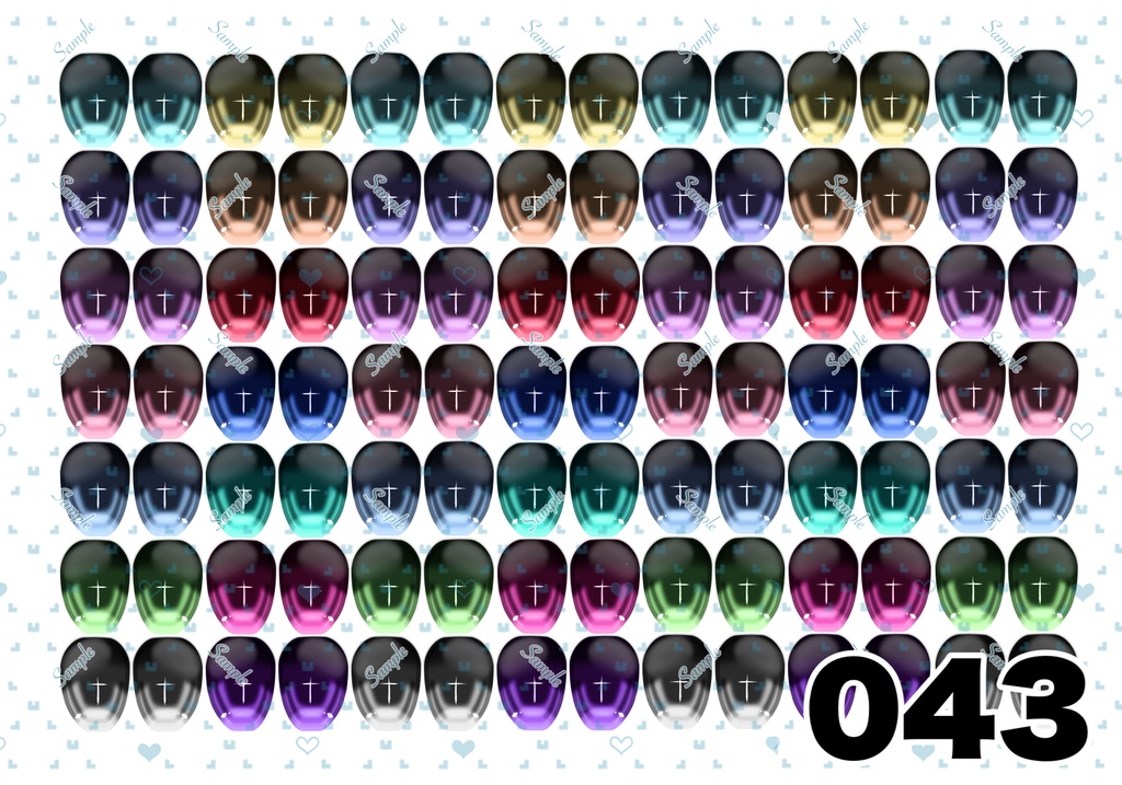 ⚠️規約更新⚠️【5/6更新】ドールアイ 虹彩データ L版サイズ