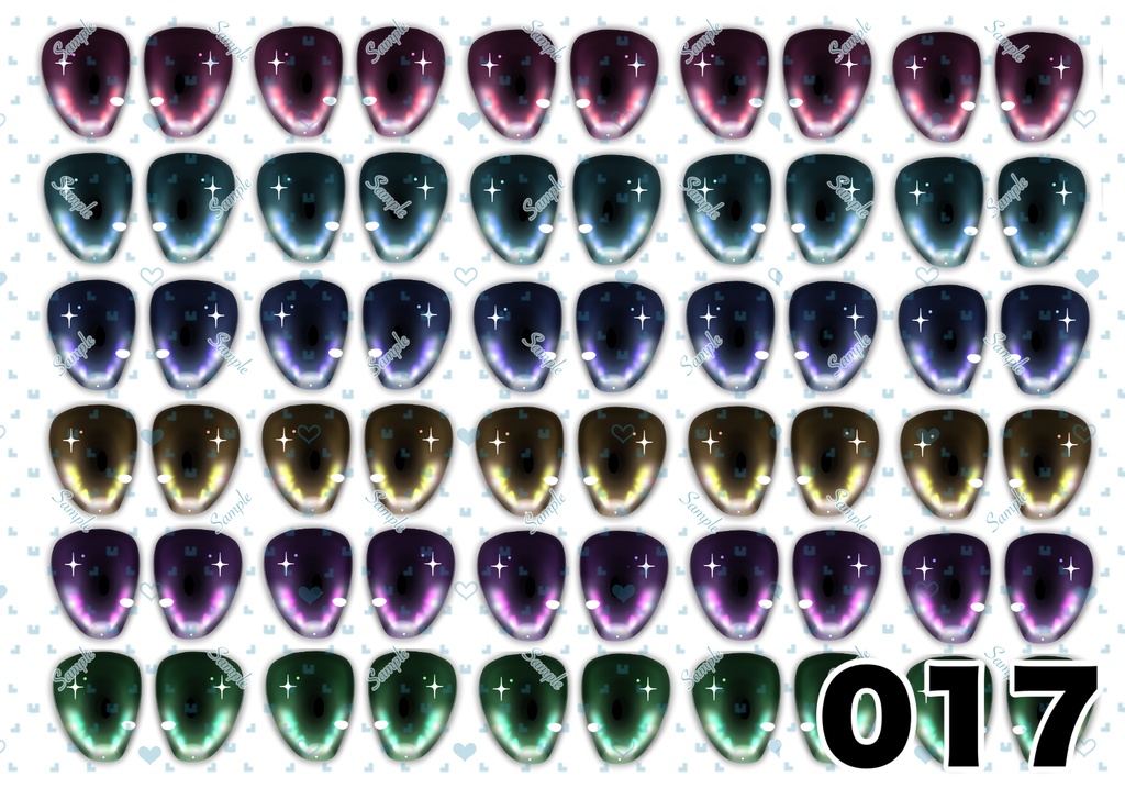 ⚠️規約更新⚠️【5/6更新】ドールアイ 虹彩データ L版サイズ