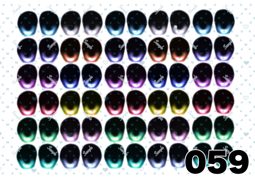 ⚠️規約更新⚠️【5/6更新】ドールアイ 虹彩データ L版サイズ