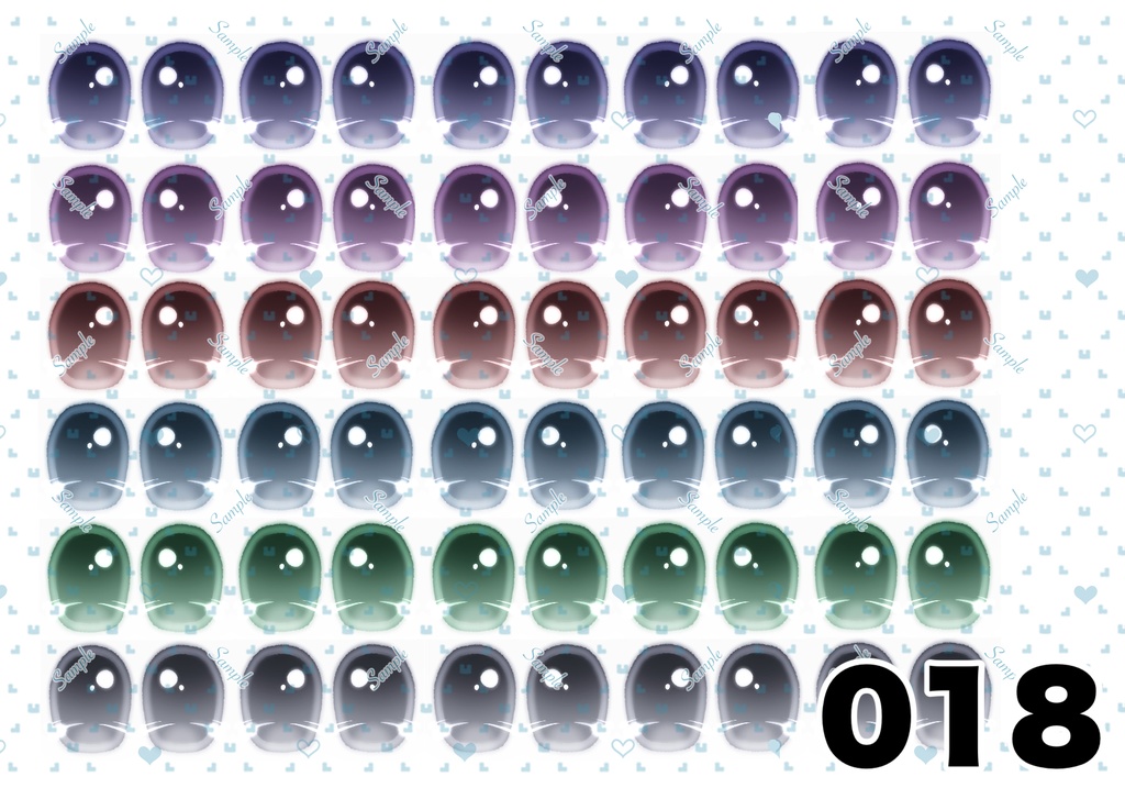 ⚠️規約更新⚠️【5/6更新】ドールアイ 虹彩データ L版サイズ