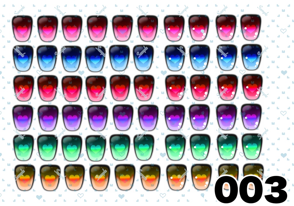 ⚠️規約更新⚠️【5/6更新】ドールアイ 虹彩データ L版サイズ