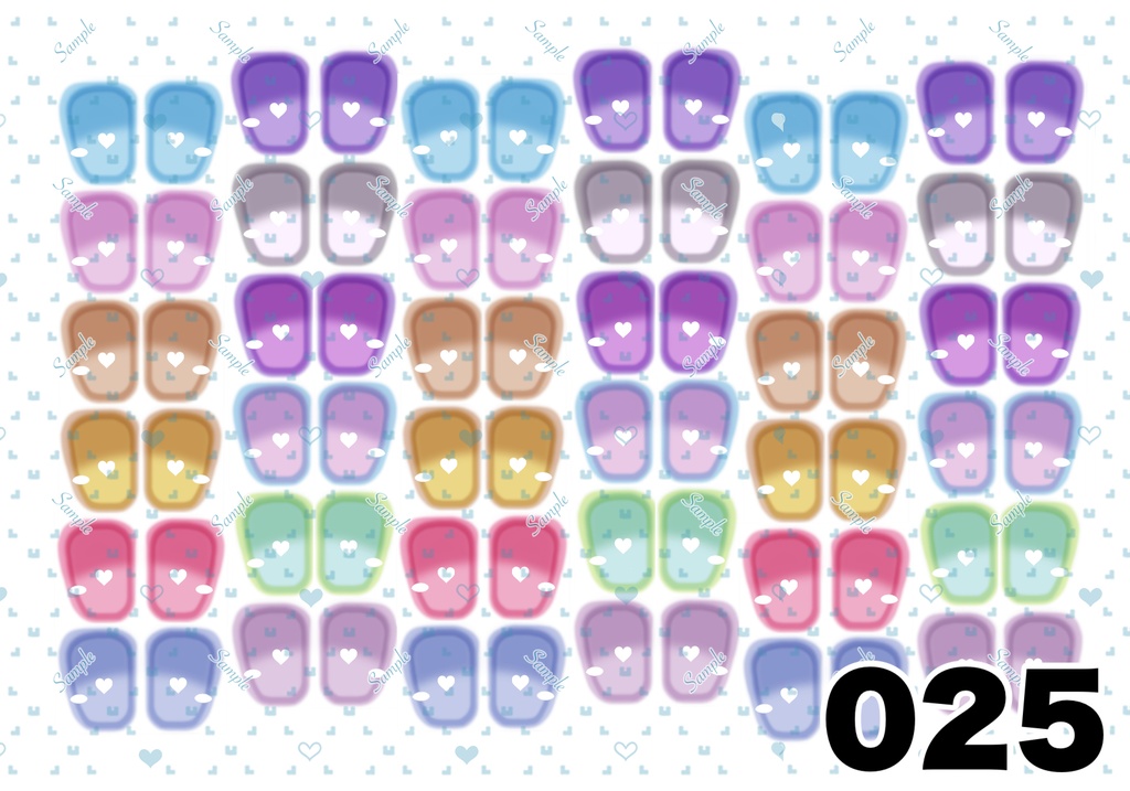 ⚠️規約更新⚠️【5/6更新】ドールアイ 虹彩データ L版サイズ