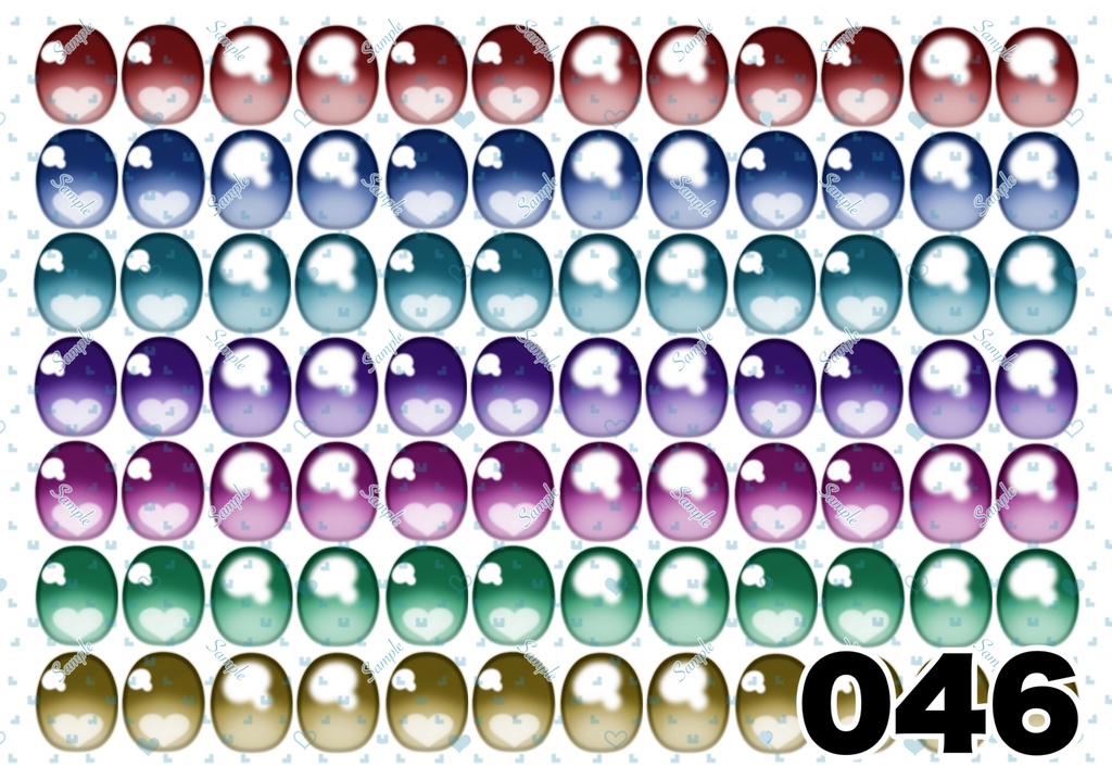 ⚠️規約更新⚠️【5/6更新】ドールアイ 虹彩データ L版サイズ