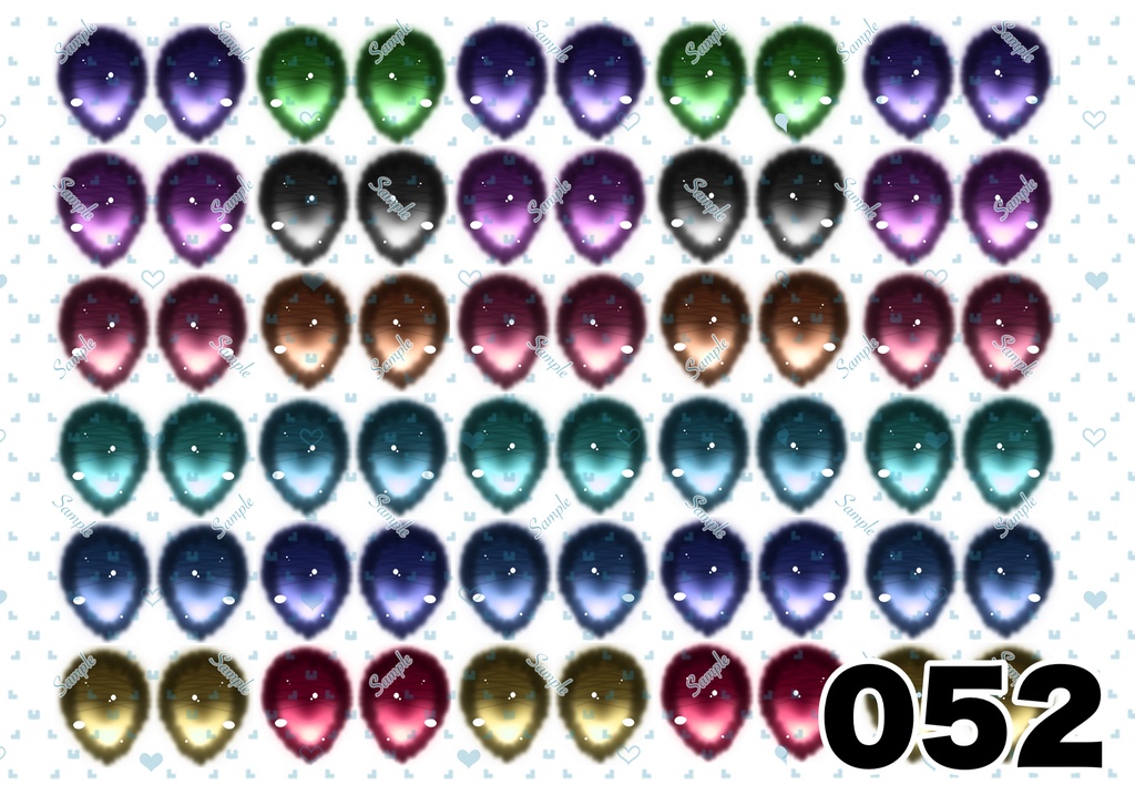 ⚠️規約更新⚠️【5/6更新】ドールアイ 虹彩データ L版サイズ