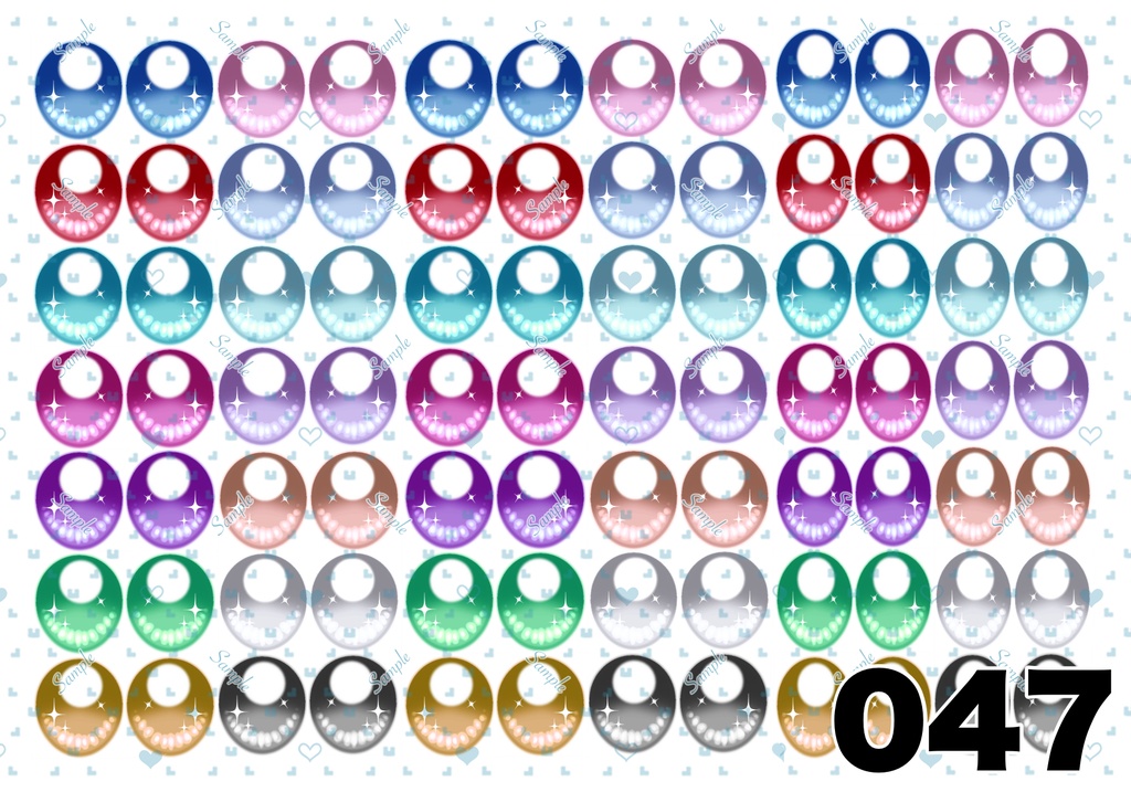 ⚠️規約更新⚠️【5/6更新】ドールアイ 虹彩データ L版サイズ