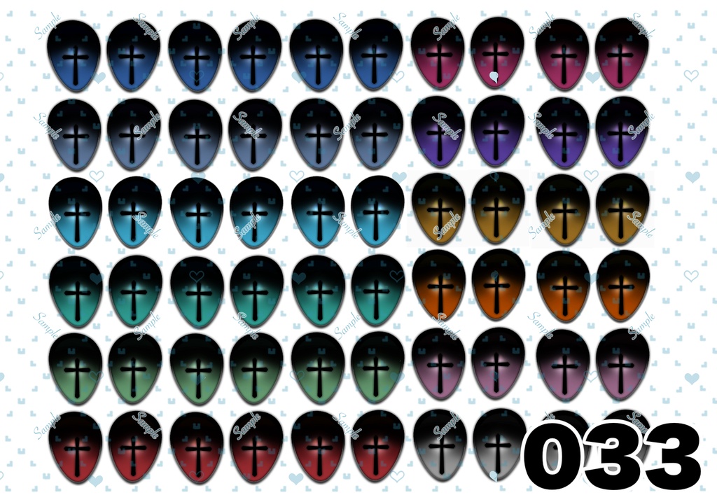 ⚠️規約更新⚠️【5/6更新】ドールアイ 虹彩データ L版サイズ