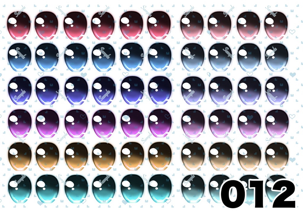 ⚠️規約更新⚠️【5/6更新】ドールアイ 虹彩データ L版サイズ