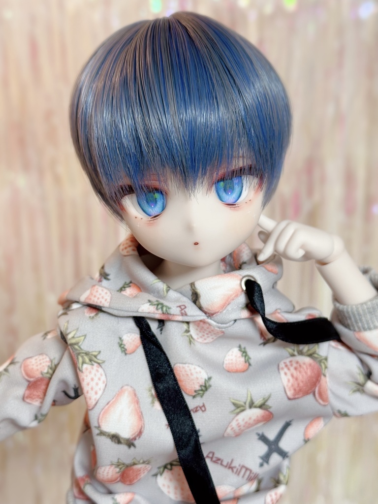 8~9インチ即納ウィッグ【おぼっちゃまショート】MDD.DD.SDサイズ ドールウィッグ