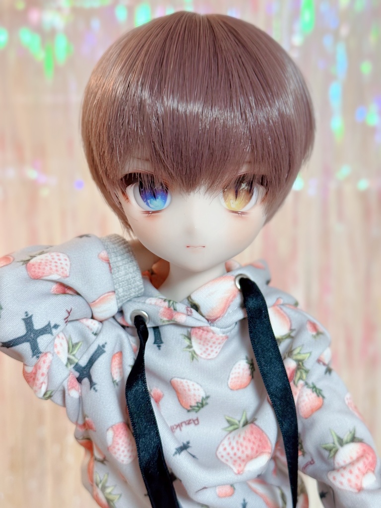 8~9インチ即納ウィッグ【おぼっちゃまショート】MDD.DD.SDサイズ ドールウィッグ