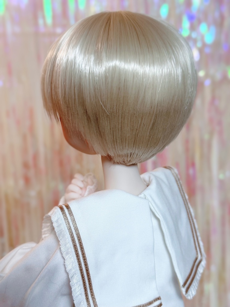 8~9インチ即納ウィッグ【おぼっちゃまショート】MDD.DD.SDサイズ ドールウィッグ