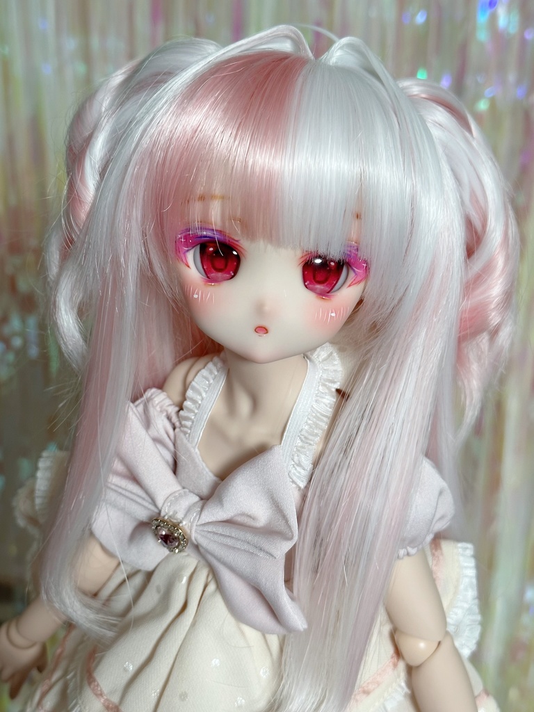 DDH-27 カスタムヘッド+アイ セミホワイト肌 ドルフィードリーム