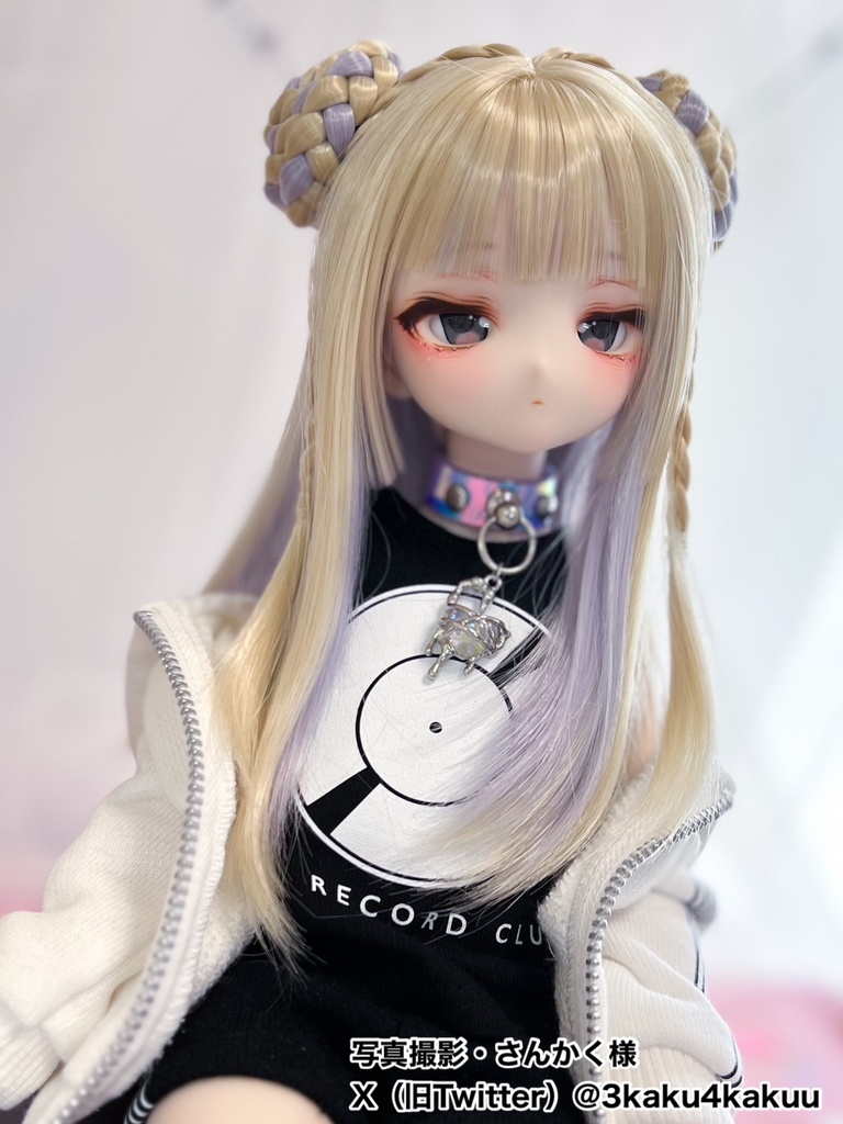 8~9インチ即納ウィッグ【おちゃいな姫カット】MDD.DD.SDサイズ ドールウィッグ