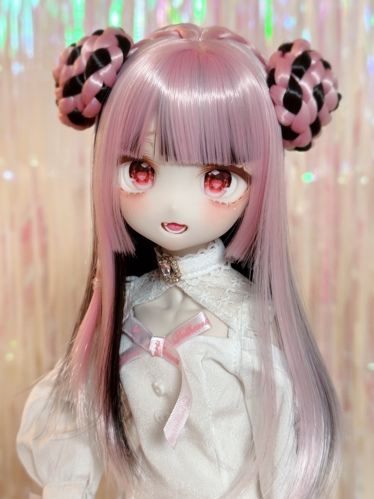 8~9インチ即納ウィッグ【おちゃいな姫カット】MDD.DD.SDサイズ ドールウィッグ