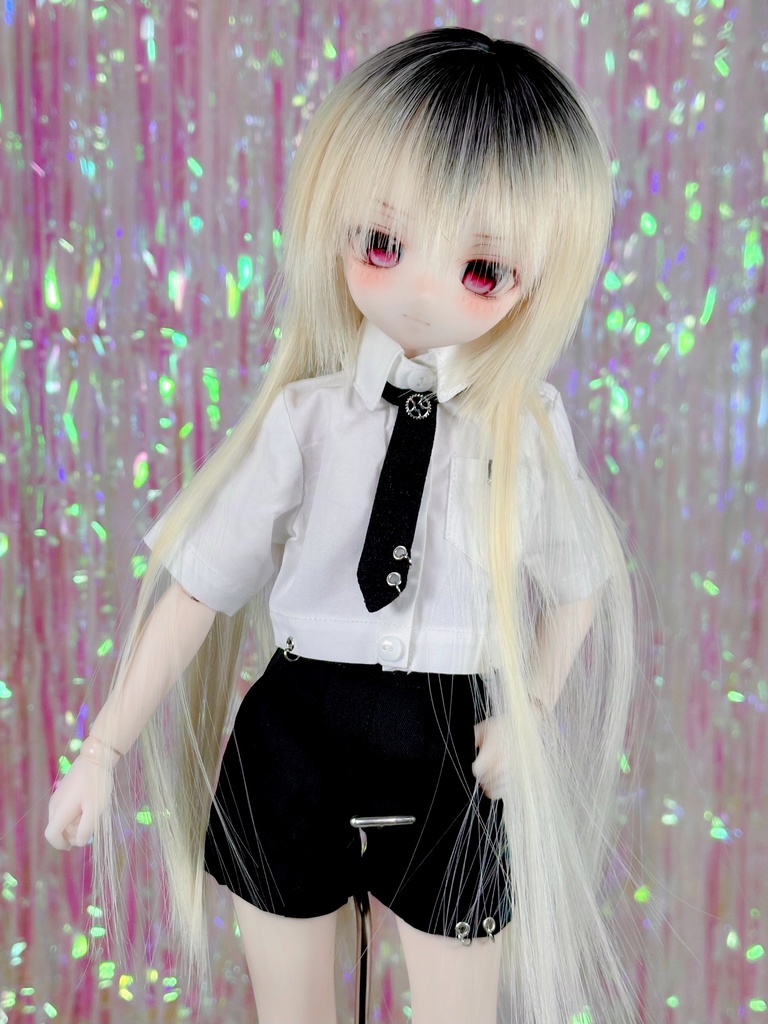 【9/27(土)21時〜通販開始】 8~9インチ即納ウィッグ【プロティアンロング】MDD.DD.SDサイズ ドールウィッグ