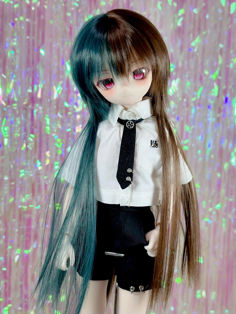 【9/27(土)21時〜通販開始】 8~9インチ即納ウィッグ【プロティアンロング】MDD.DD.SDサイズ ドールウィッグ