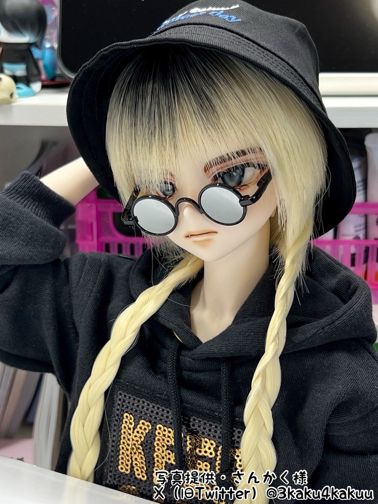 【9/27(土)21時〜通販開始】 8~9インチ即納ウィッグ【プロティアンロング】MDD.DD.SDサイズ ドールウィッグ