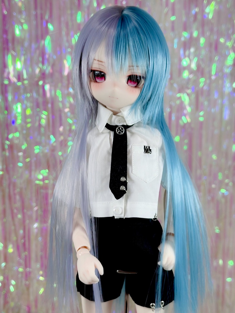 【9/27(土)21時〜通販開始】 8~9インチ即納ウィッグ【プロティアンロング】MDD.DD.SDサイズ ドールウィッグ