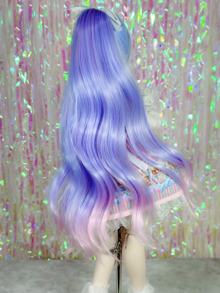 【9/27(土)21時〜通販開始】 8~9インチ即納ウィッグ【エアリーポニーテール】MDD.DD.SDサイズ ドールウィッグ