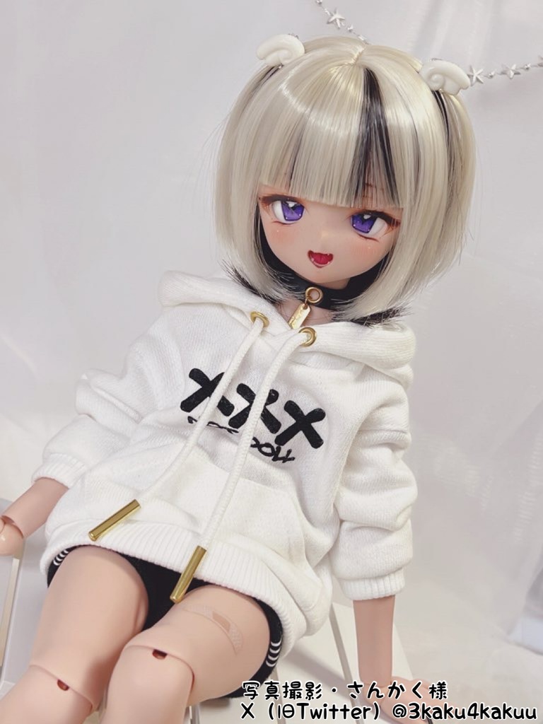 【9/27(土)21時〜通販開始】8~9インチ即納ウィッグ【くらげヘア】MDD.DD.SDサイズ ドールウィッグ