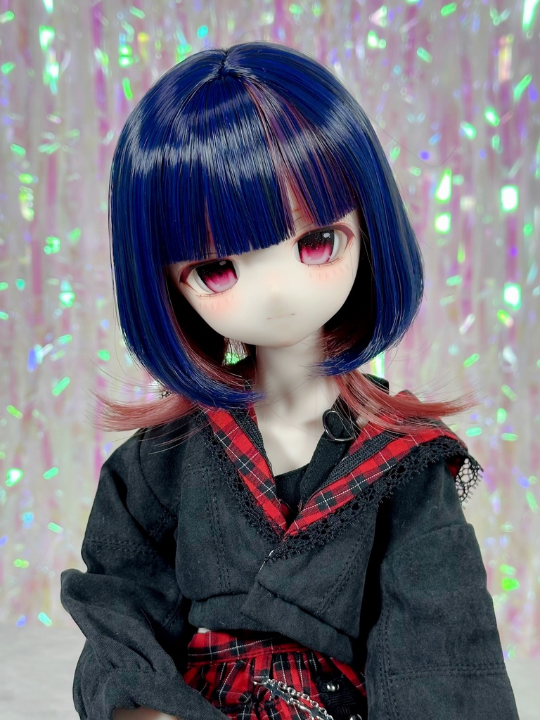 【9/27(土)21時〜通販開始】8~9インチ即納ウィッグ【くらげヘア】MDD.DD.SDサイズ ドールウィッグ