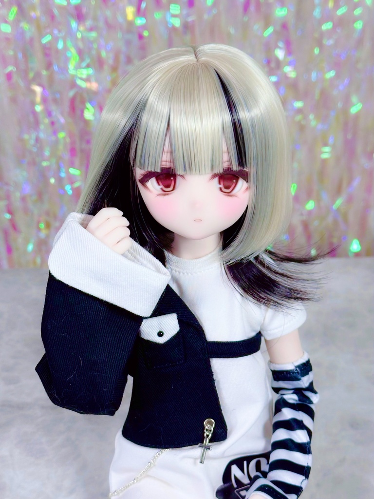 【9/27(土)21時〜通販開始】8~9インチ即納ウィッグ【くらげヘア】MDD.DD.SDサイズ ドールウィッグ