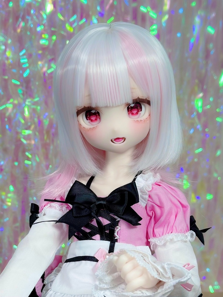 【9/27(土)21時〜通販開始】8~9インチ即納ウィッグ【くらげヘア】MDD.DD.SDサイズ ドールウィッグ