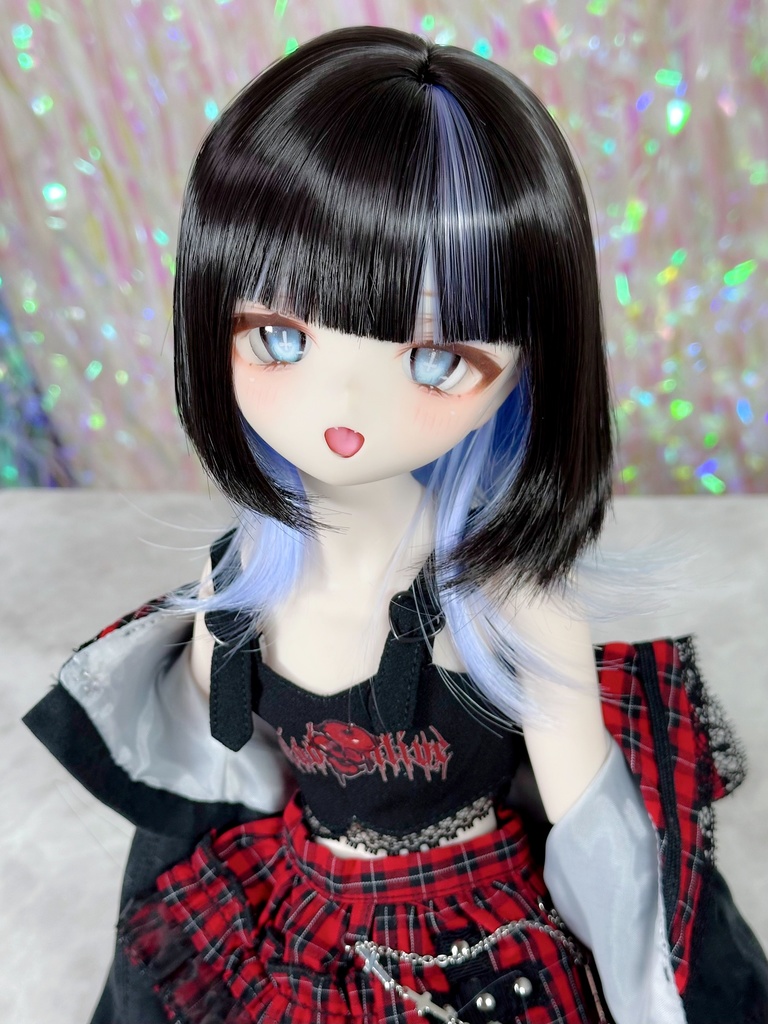 【9/27(土)21時〜通販開始】8~9インチ即納ウィッグ【くらげヘア】MDD.DD.SDサイズ ドールウィッグ