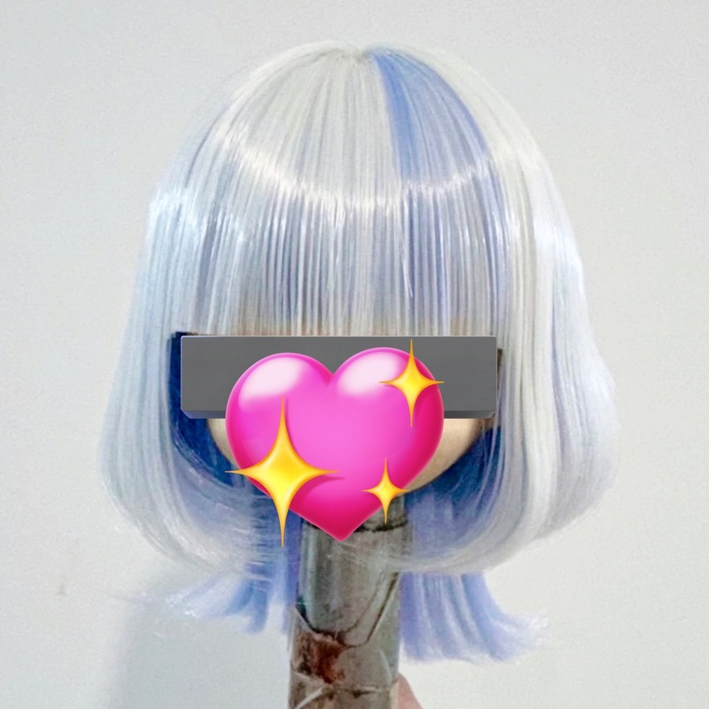 8~9インチ即納ウィッグ【くらげヘア】MDD.DD.SDサイズ ドールウィッグ