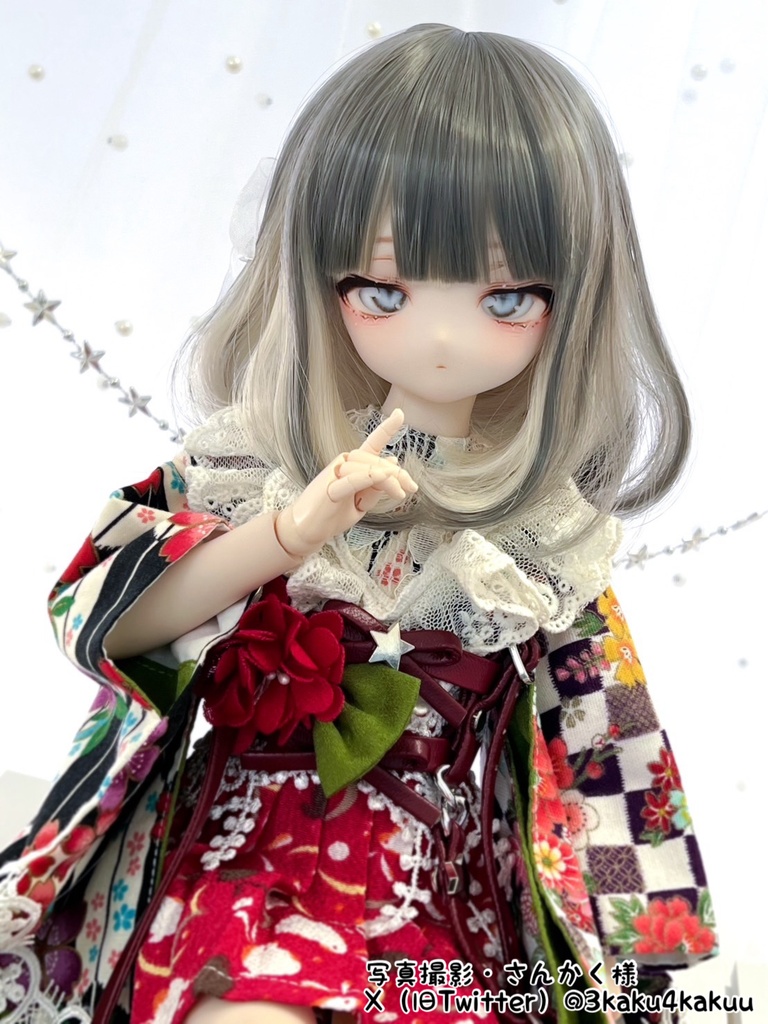 8~9インチ即納ウィッグ【LaLa】MDD.DD.SDサイズ ドールウィッグ