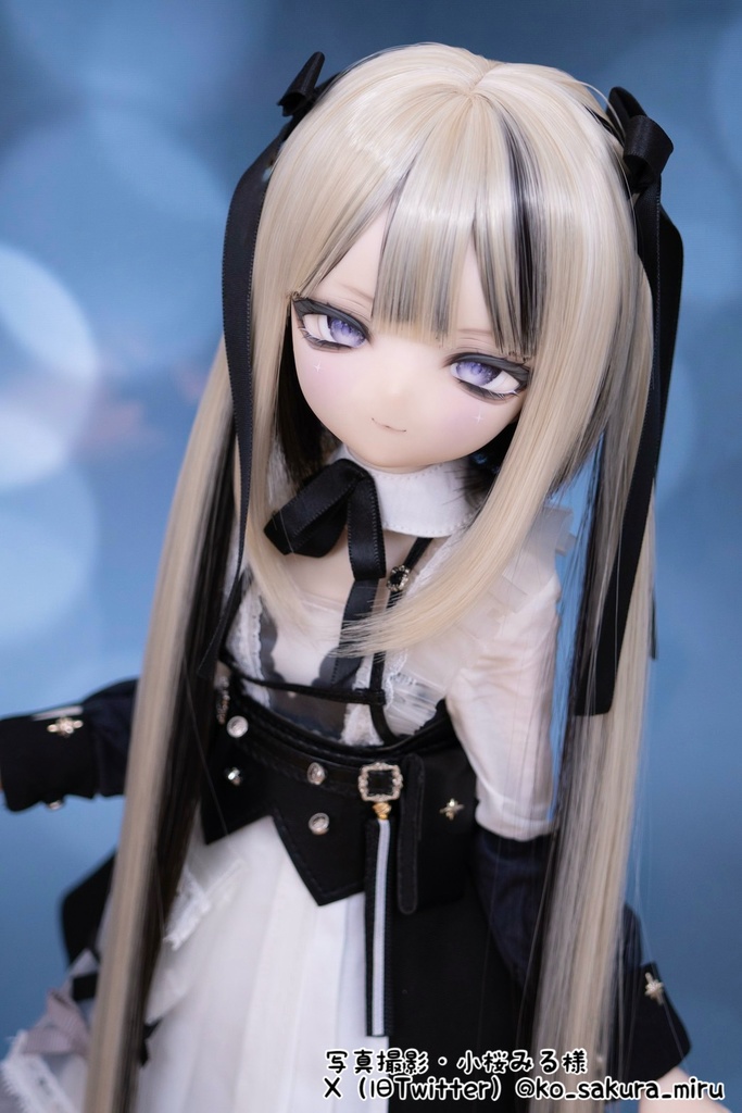 8~9インチ即納ウィッグ【降臨♡えんじぇるツイン 】MDD.DD.SDサイズ ドールウィッグ