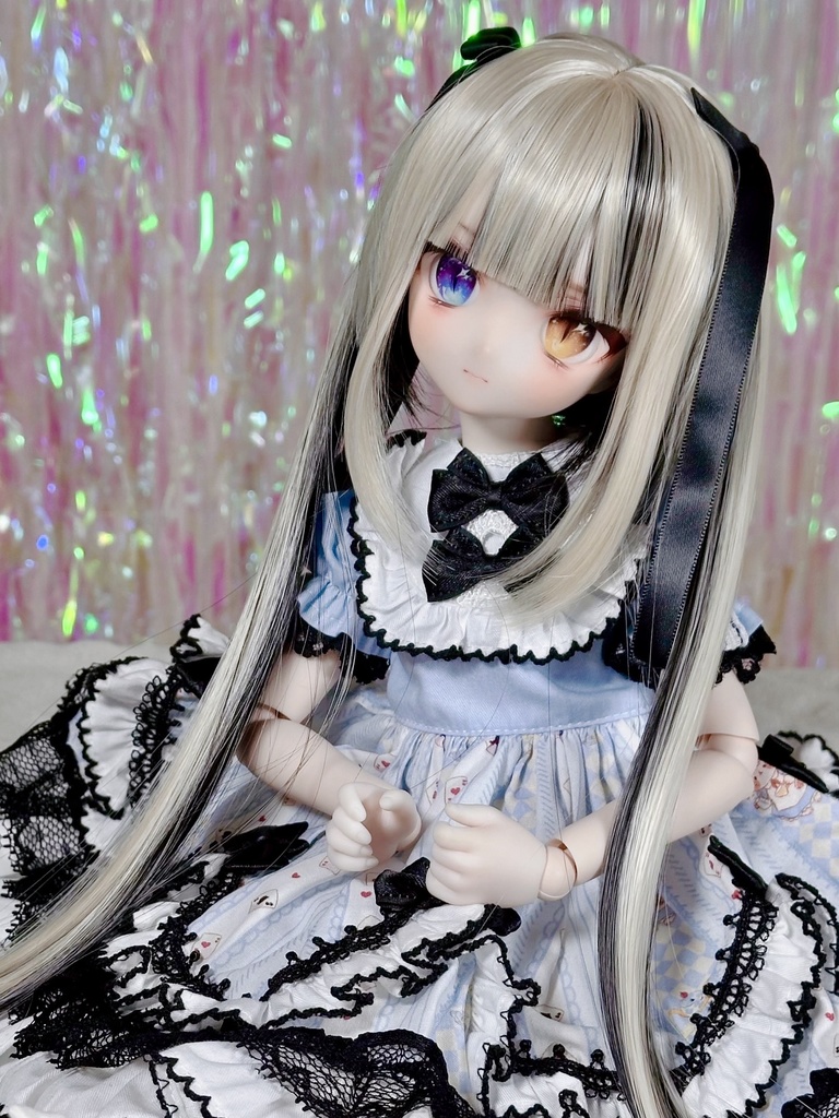 8~9インチ即納ウィッグ【降臨♡えんじぇるツイン 】MDD.DD.SDサイズ ドールウィッグ