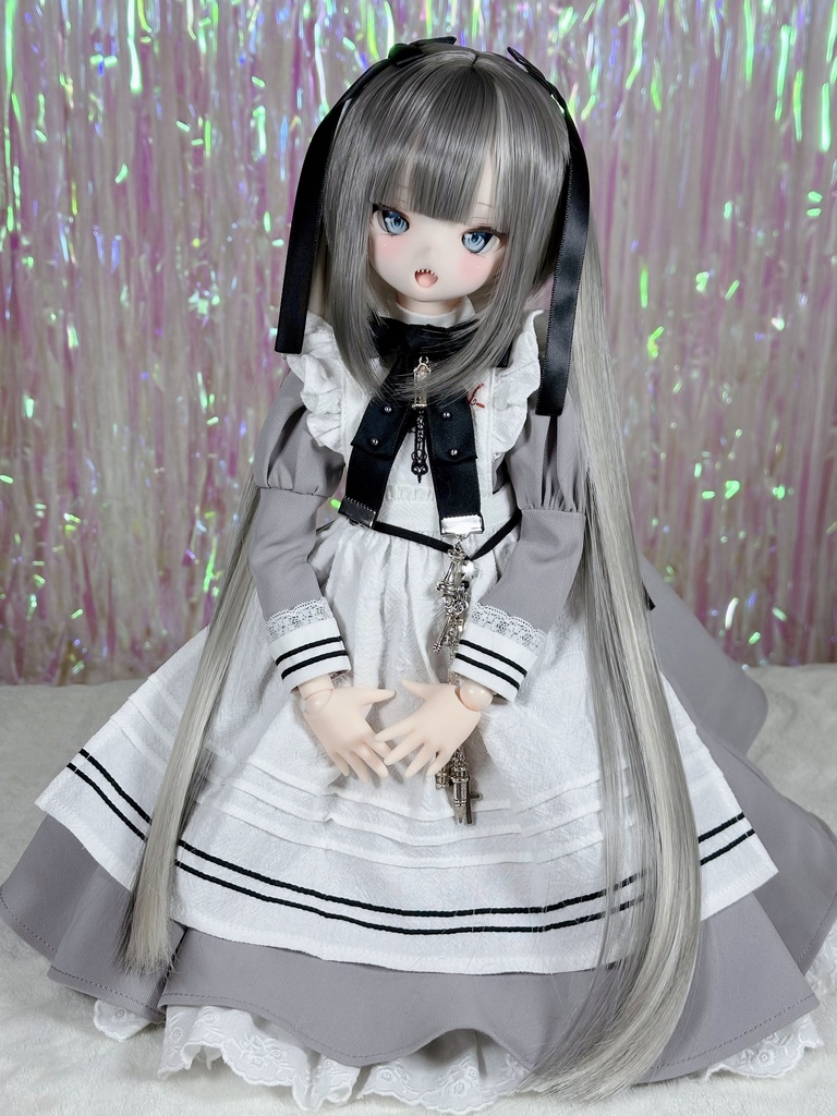 8~9インチ即納ウィッグ【降臨♡えんじぇるツイン 】MDD.DD.SDサイズ ドールウィッグ