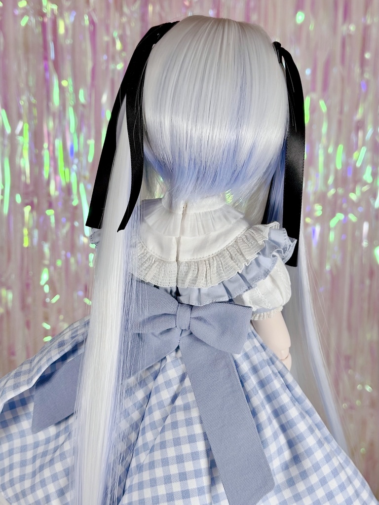 8~9インチ即納ウィッグ【降臨♡えんじぇるツイン 】MDD.DD.SDサイズ ドールウィッグ