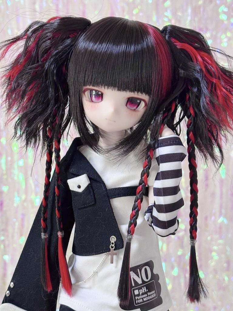 8~9インチ即納ウィッグ【Roxylette-ロキシーレット-】MDD.DD.SDサイズ ドールウィッグ