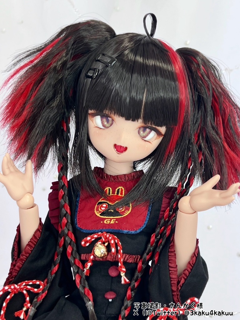 8~9インチ即納ウィッグ【Roxylette-ロキシーレット-】MDD.DD.SDサイズ ドールウィッグ