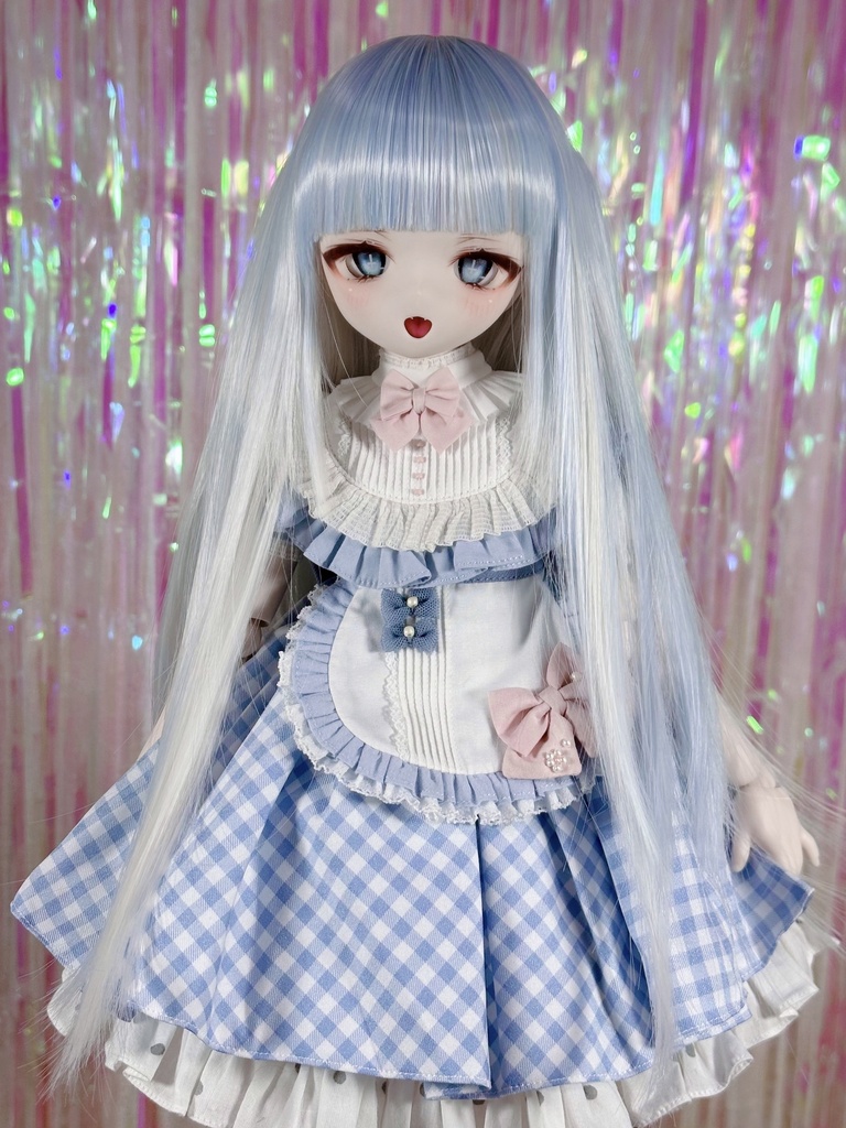 8~9インチ即納ウィッグ【ロイヤルツインロール】MDD.DD.SDサイズ ドールウィッグ