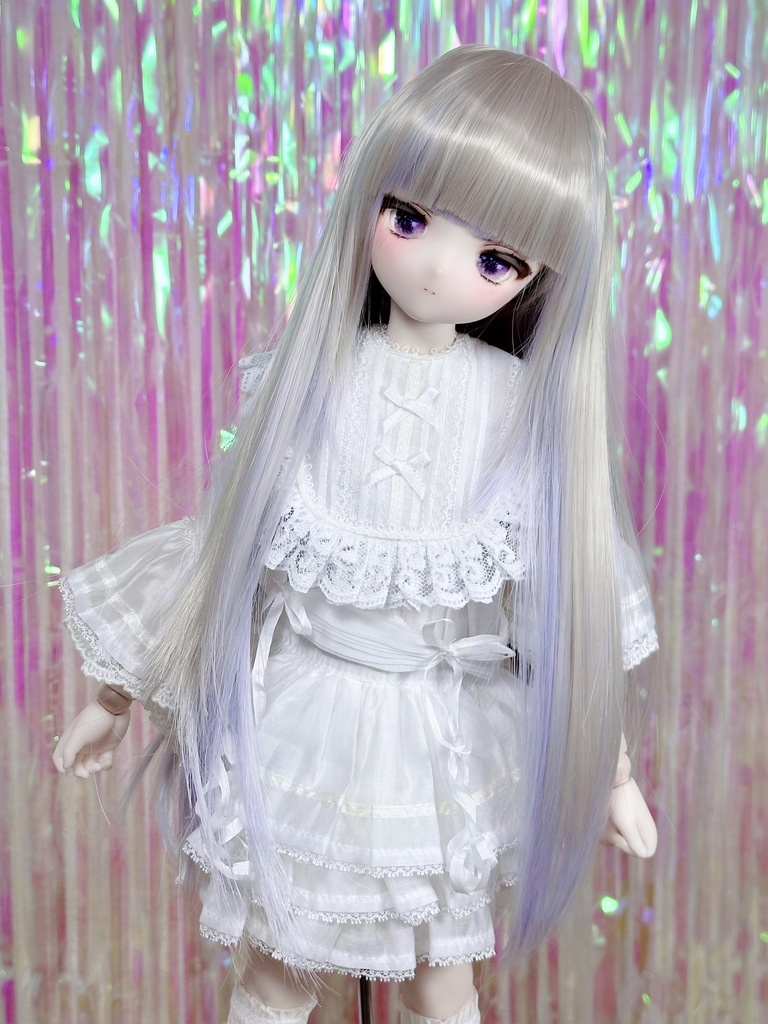 8~9インチ即納ウィッグ【ロイヤルツインロール】MDD.DD.SDサイズ ドールウィッグ