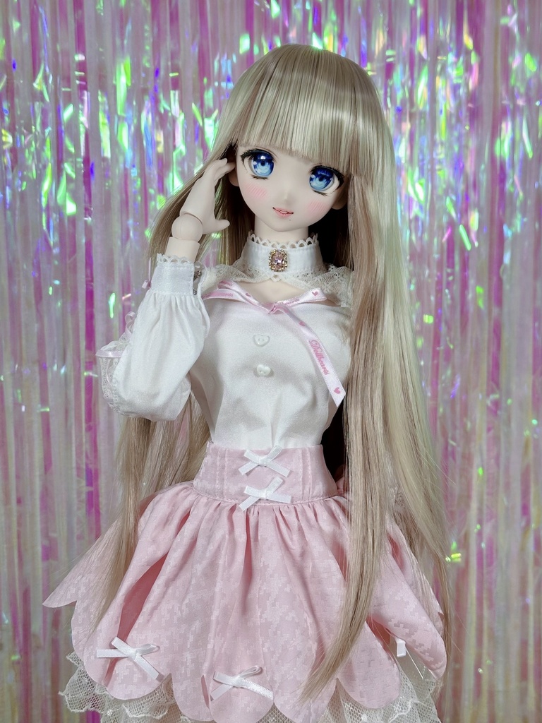 8~9インチ即納ウィッグ【ロイヤルツインロール】MDD.DD.SDサイズ ドールウィッグ