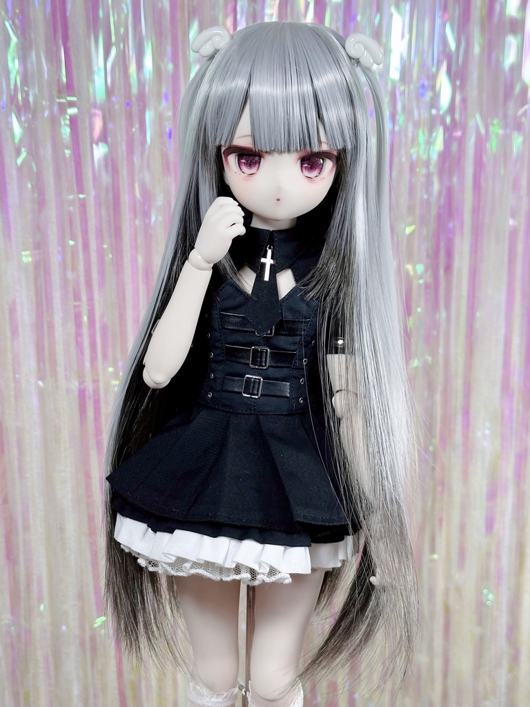 8~9インチ即納ウィッグ【ロイヤルツインロール】MDD.DD.SDサイズ ドールウィッグ