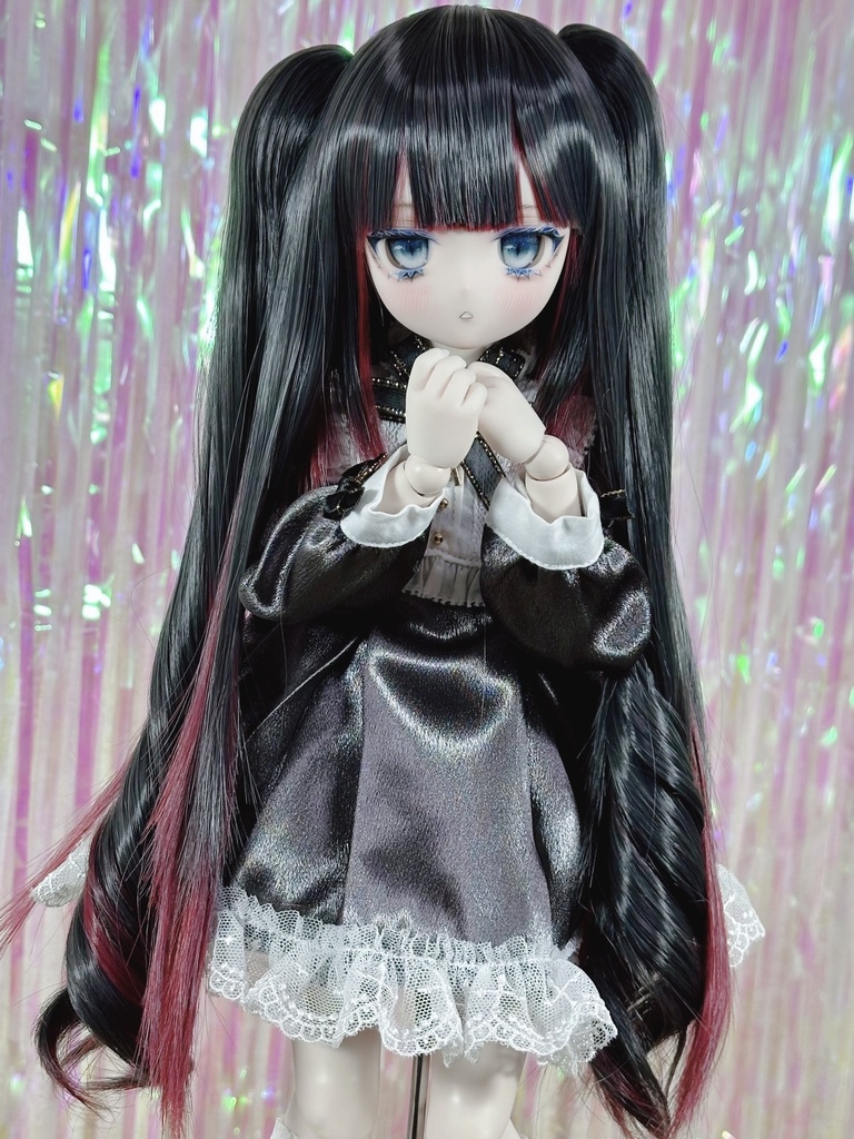 8~9インチ即納ウィッグ【ロイヤルツインロール】MDD.DD.SDサイズ ドールウィッグ