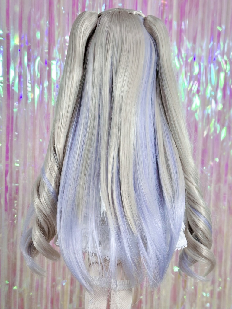 8~9インチ即納ウィッグ【ロイヤルツインロール】MDD.DD.SDサイズ ドールウィッグ