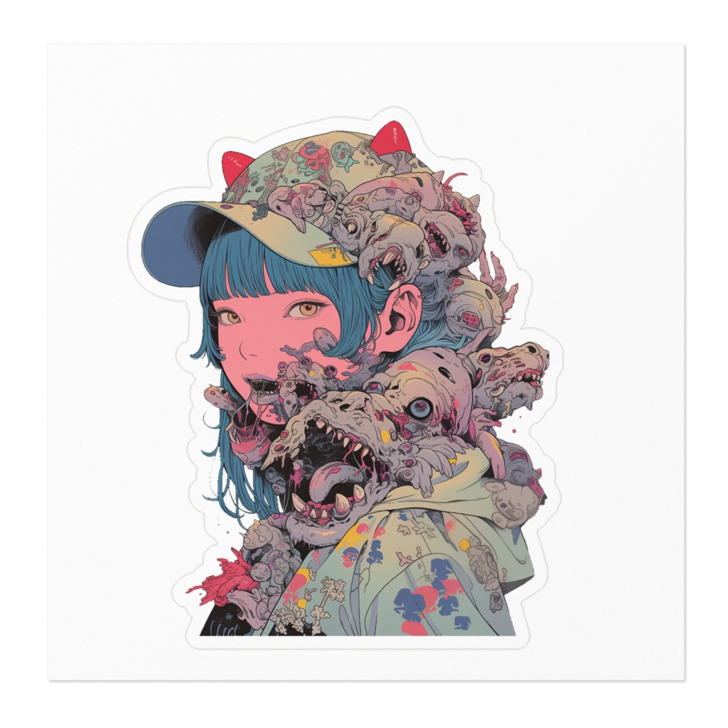 クズニクNo.002うみうしちゃんステッカー