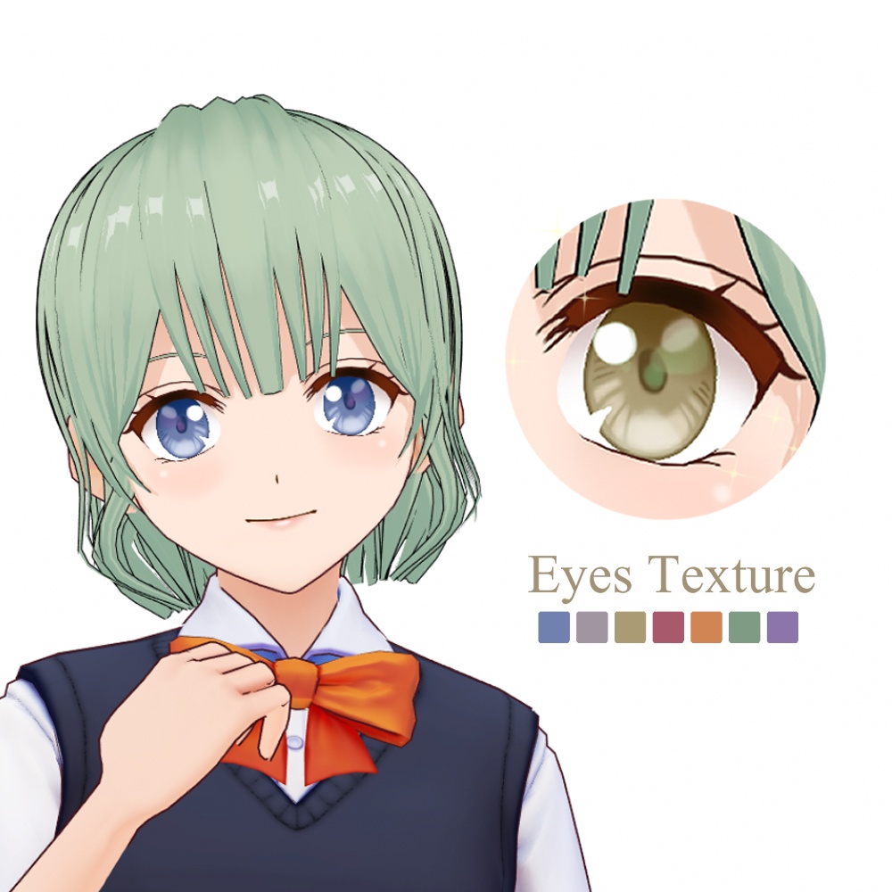 【VRoid】瞳テクスチャセット【β版】