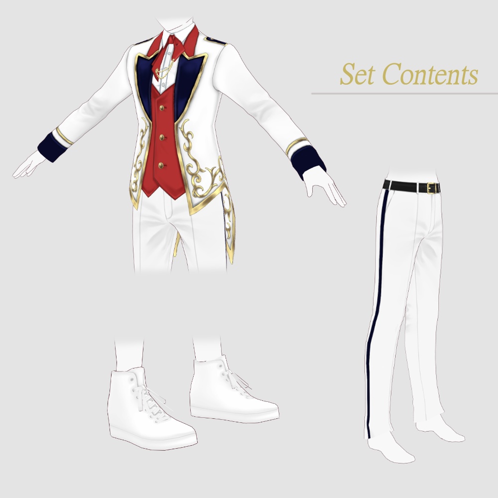 【VRoid】アイドル衣装_共通【テクスチャ】