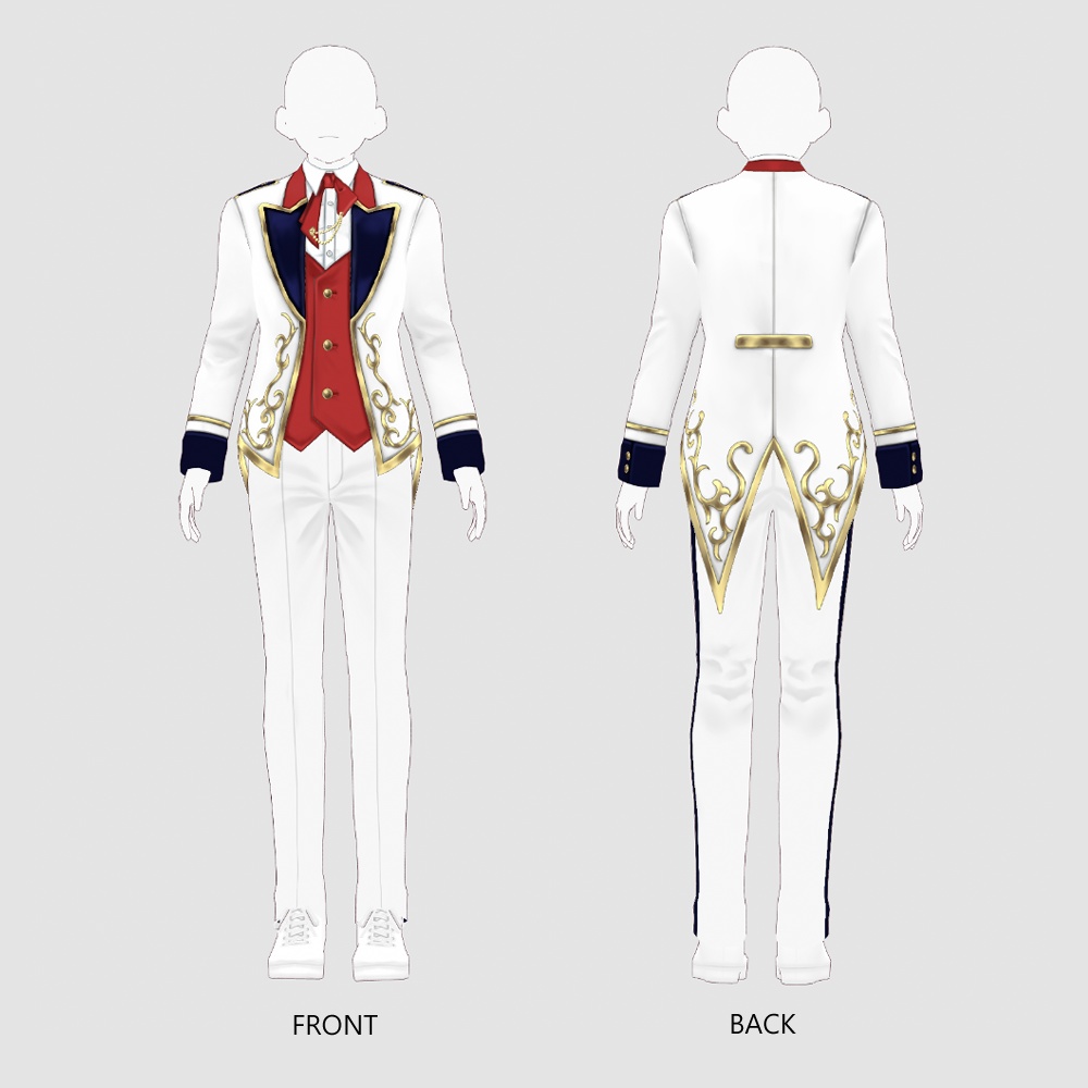 【VRoid】アイドル衣装_共通【テクスチャ】